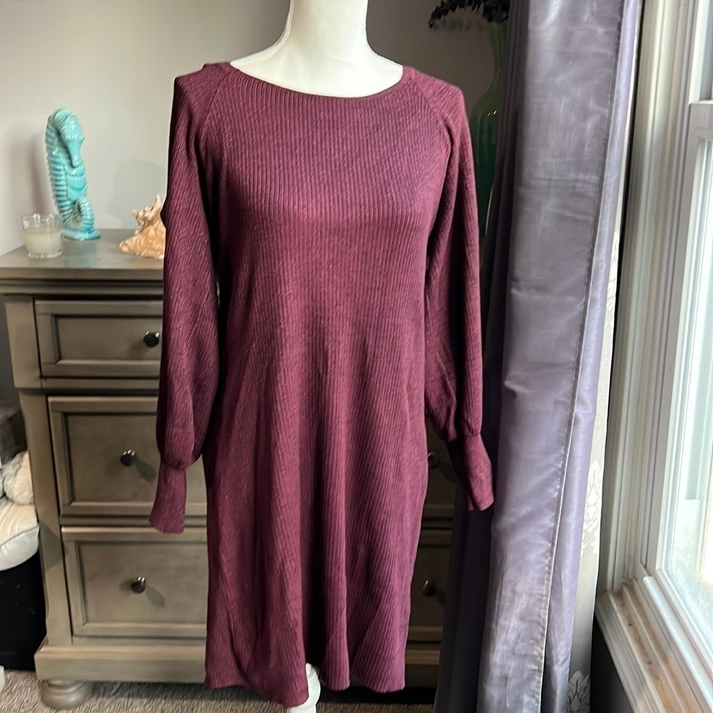Nine West NWT Soft Knit Sweater Dress SZ XL